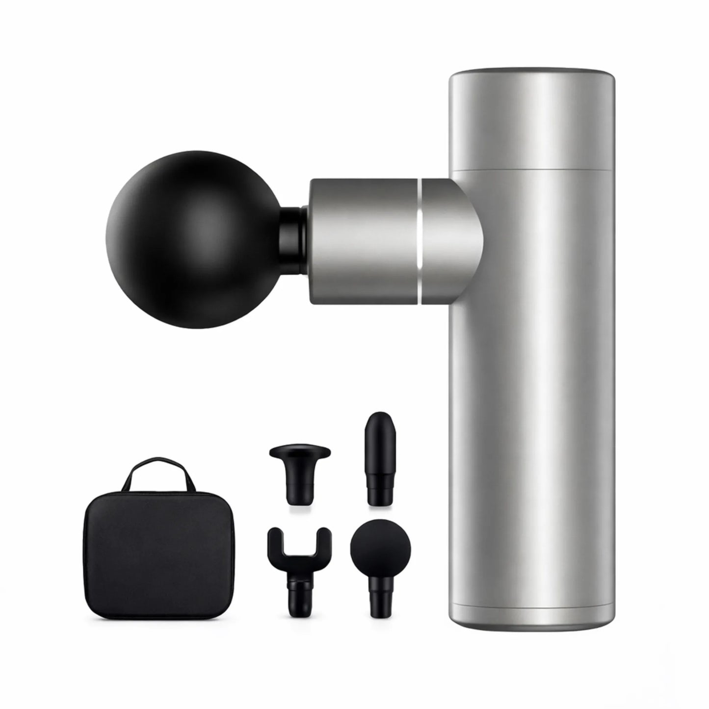 Ontruve Mini Massage Gun complete kit with 4 heads and travel case